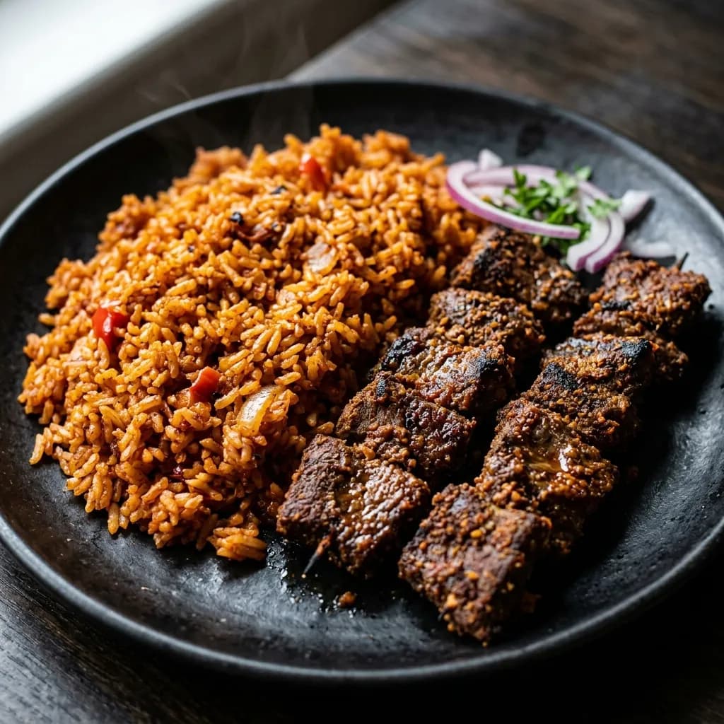 Smokey Rice & Suya